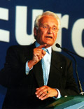 Edmund Stoiber, Kanzlerkandidat der Union.